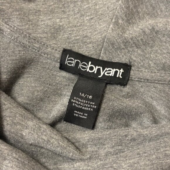 Lane Bryant Cowl Neck Sweat Shirt Size 14/16 - Picture 2 of 3